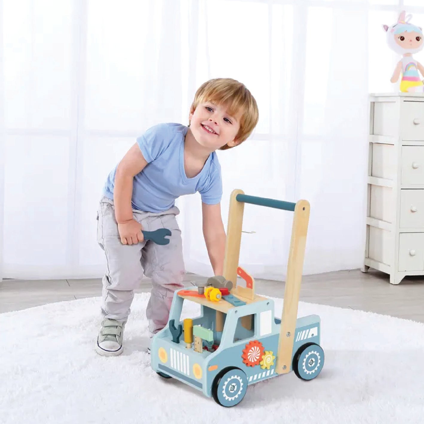 Wooden Tool Bench Walker