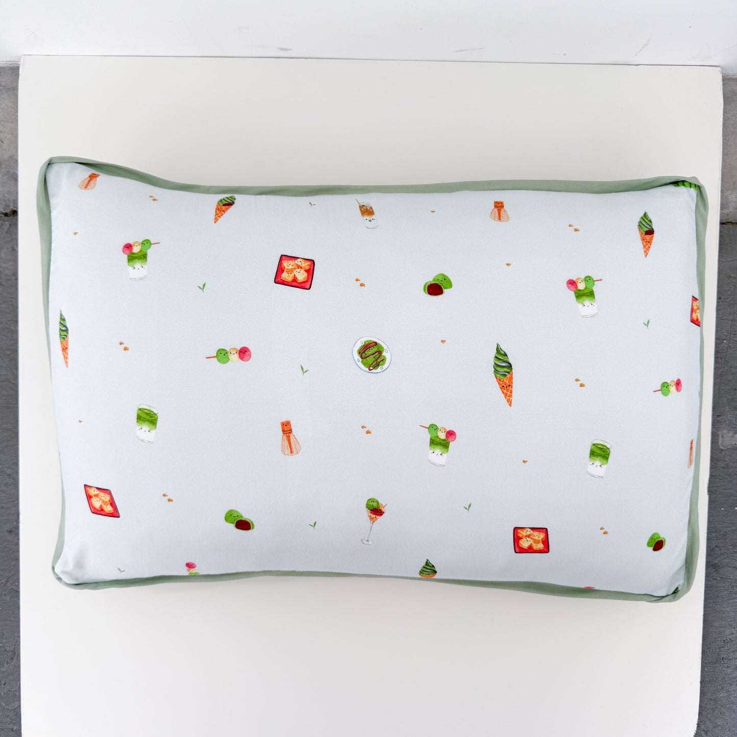 Toddler Head Pillow (Matcha Bliss)