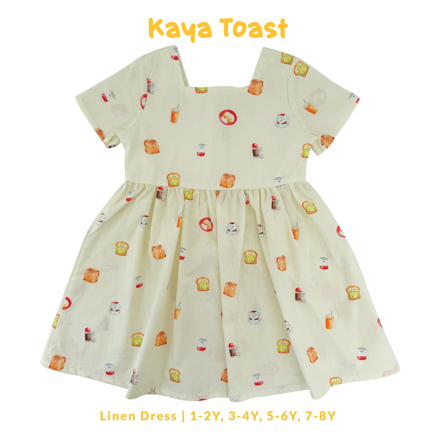 Linen Dress - Kaya Toast