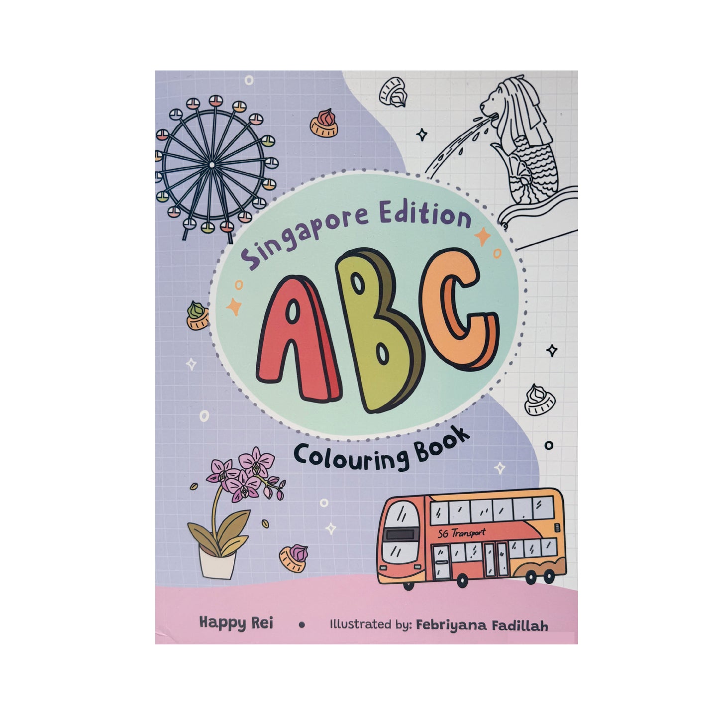 Singapore-Inspired A-Z Colouring Book