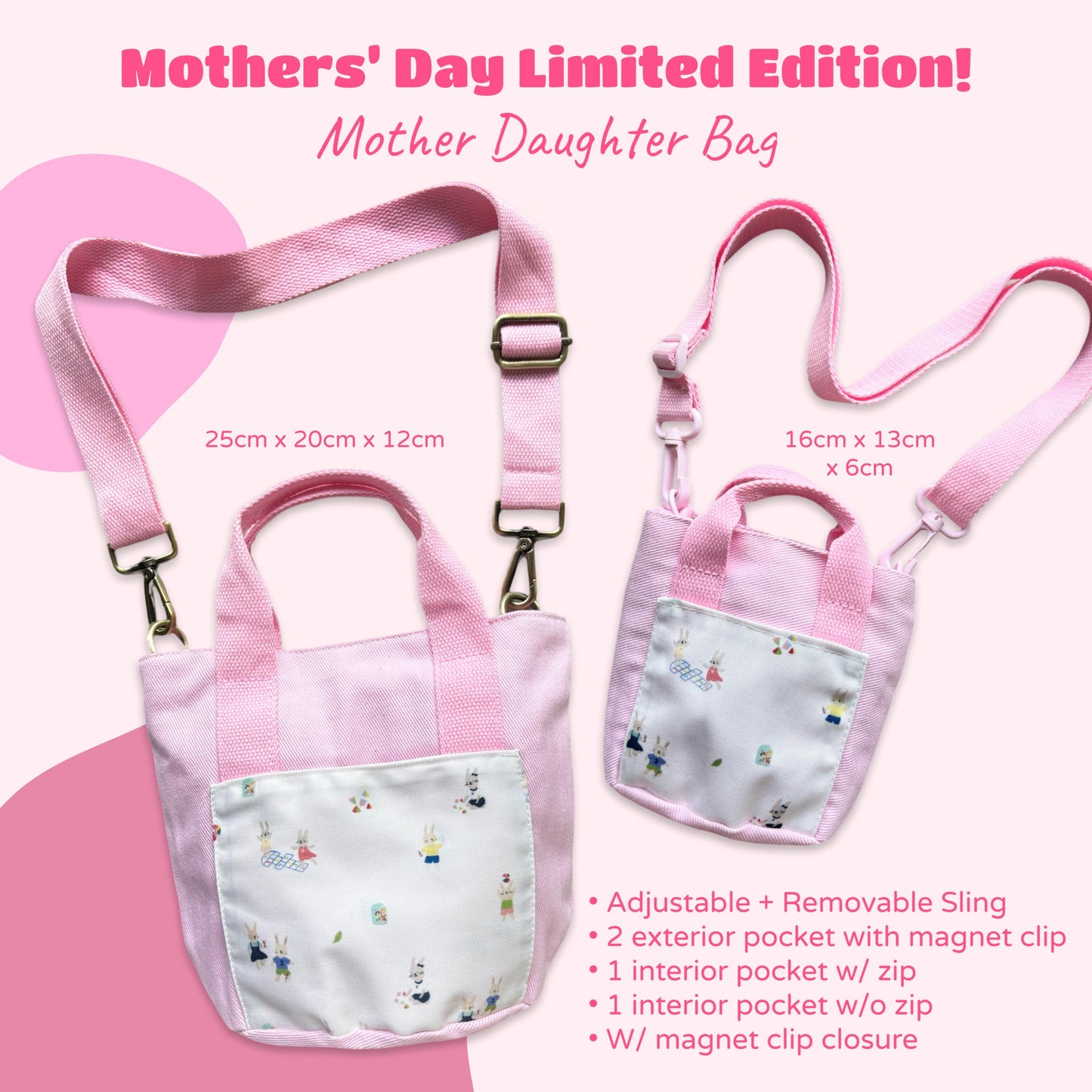 Happy Rei x TREA | Mother's Day Sling Bag