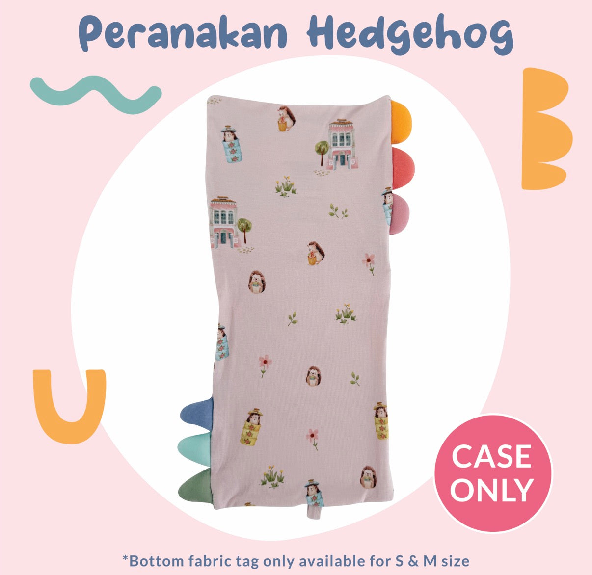 Pillow Case (Peranakan Hedgehog)