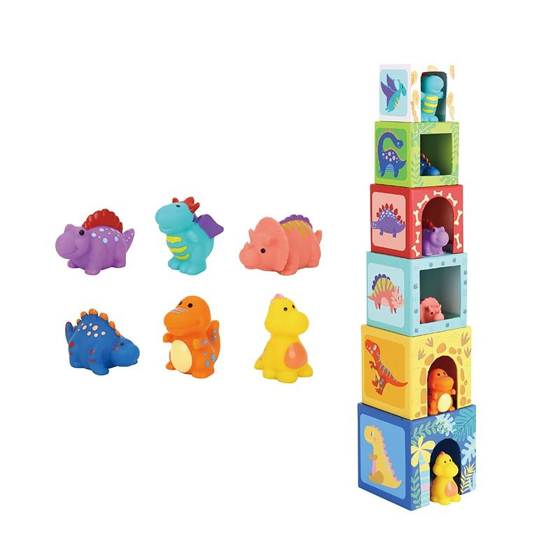 Dinosaur Nesting Boxes