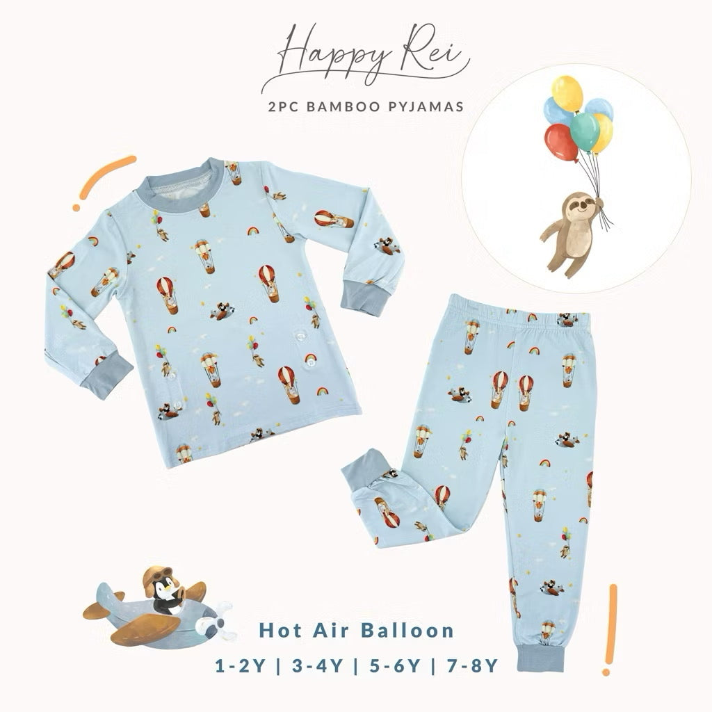 Bamboo Pyjamas (Hot Air Balloon)