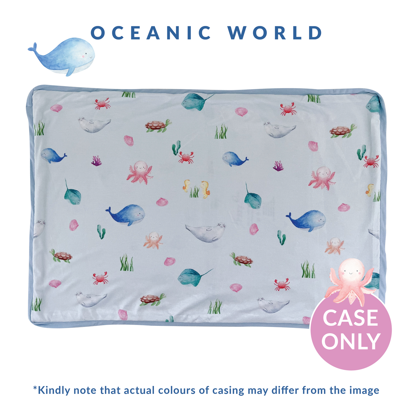 Toddler Head Pillow (Oceanic World)