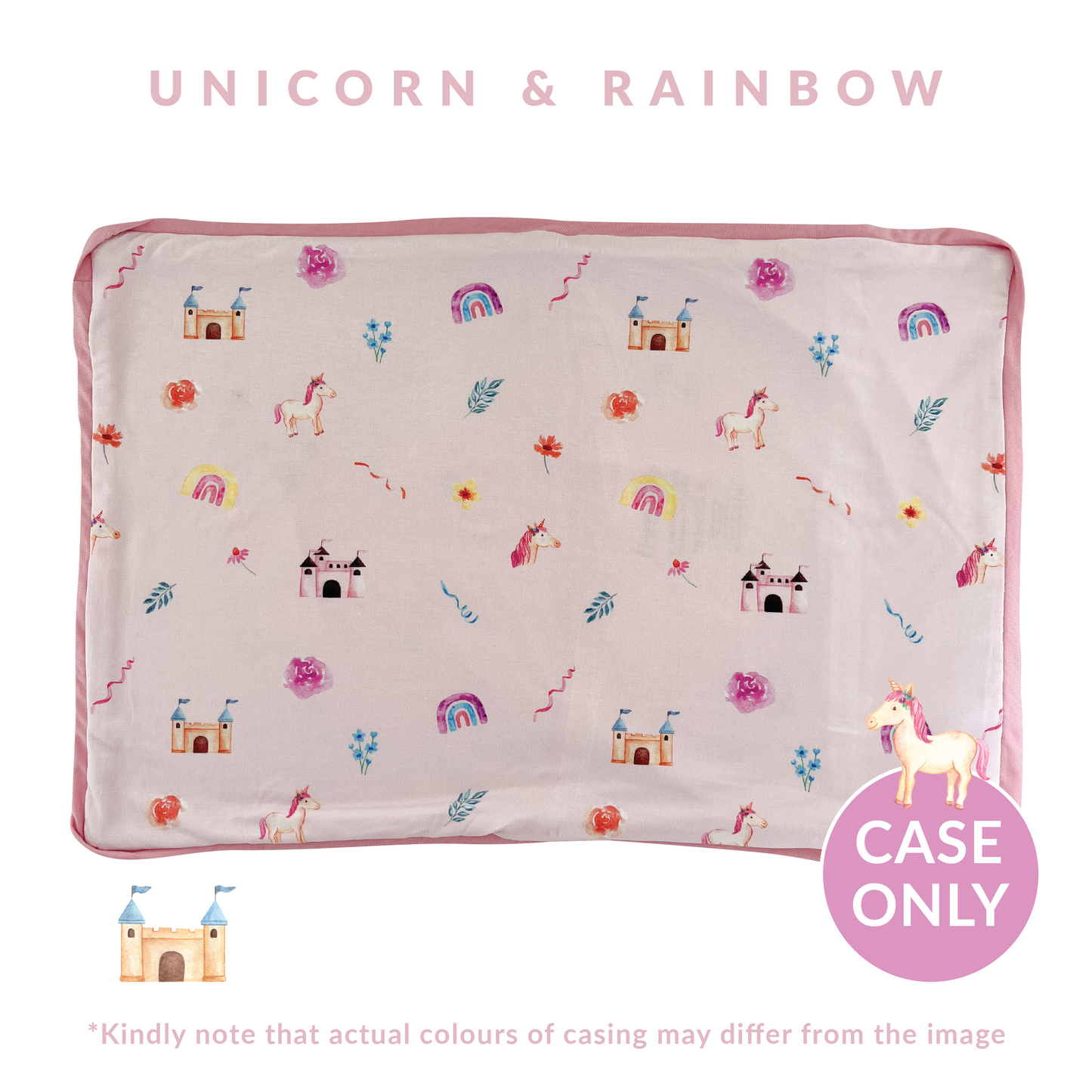 Toddler Head Pillow (Unicorn)