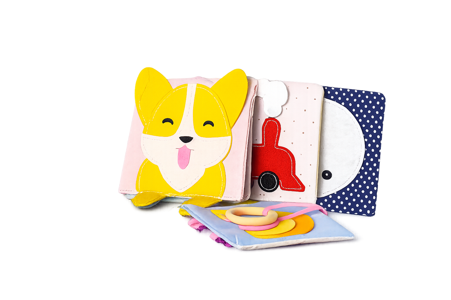 Busy Book - Little Feelies Baby Felt Cards