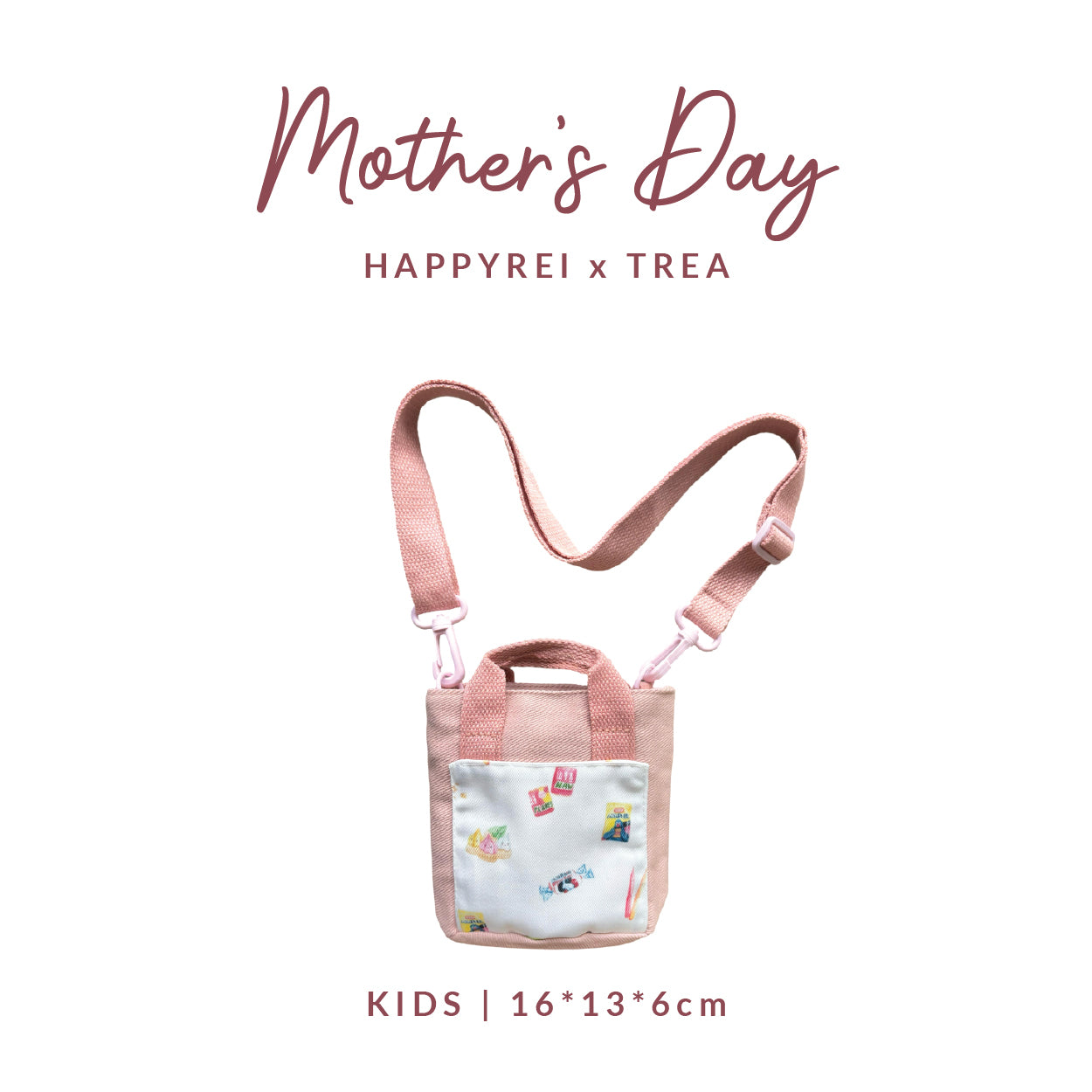 Happy Rei x TREA | Mother's Day Sling Bag