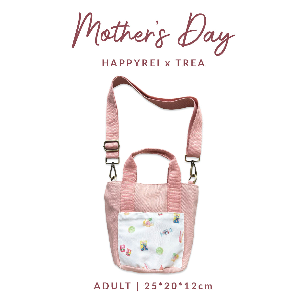 Happy Rei x TREA | Mother's Day Sling Bag