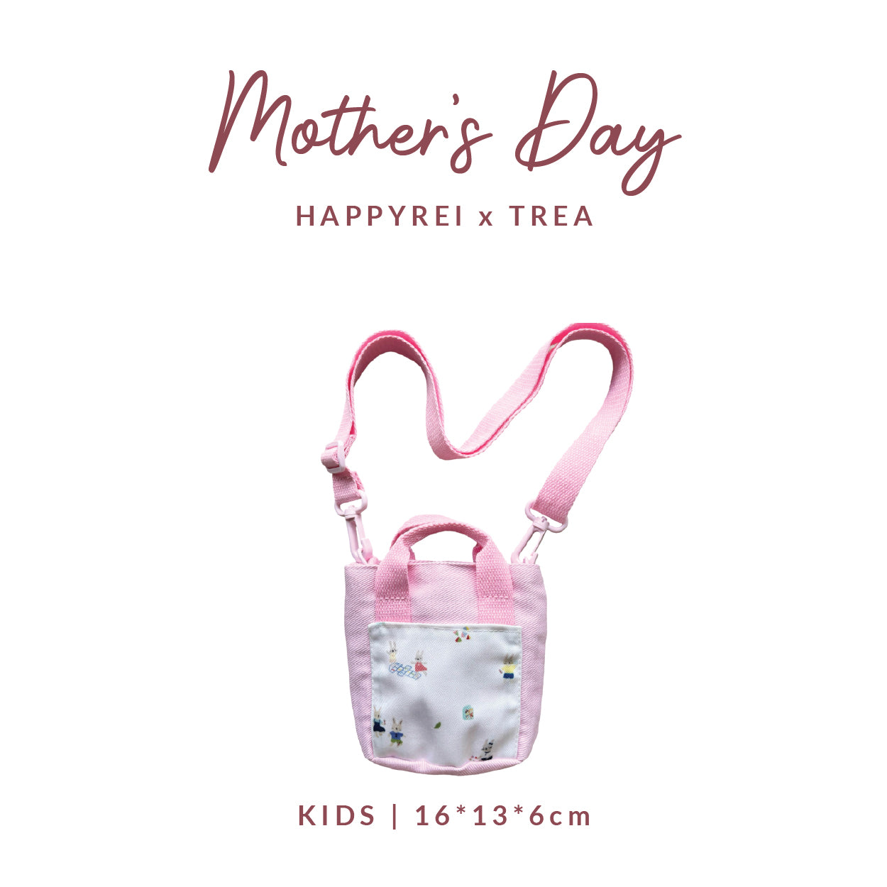 Happy Rei x TREA | Mother's Day Sling Bag