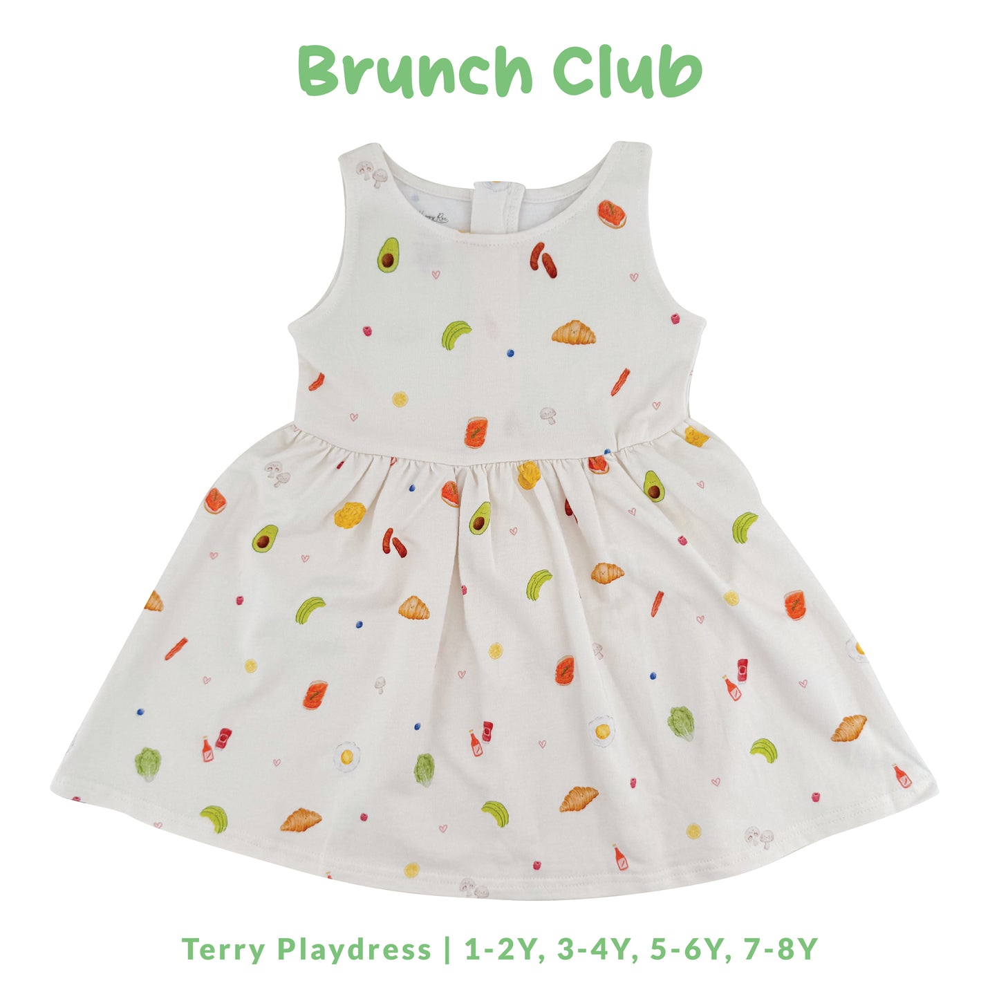 French Terry Dress - Brunch Club