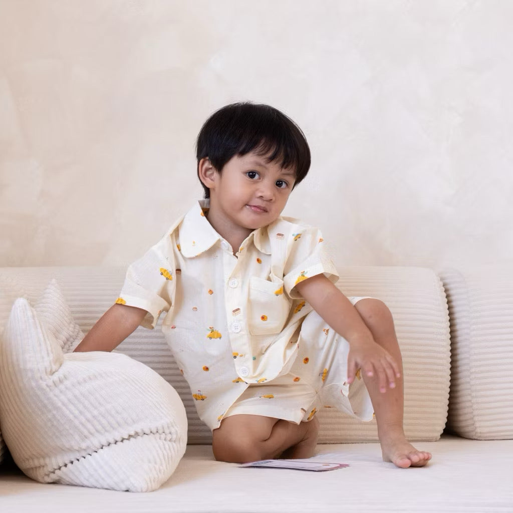 Linen Shirt and Shorts
