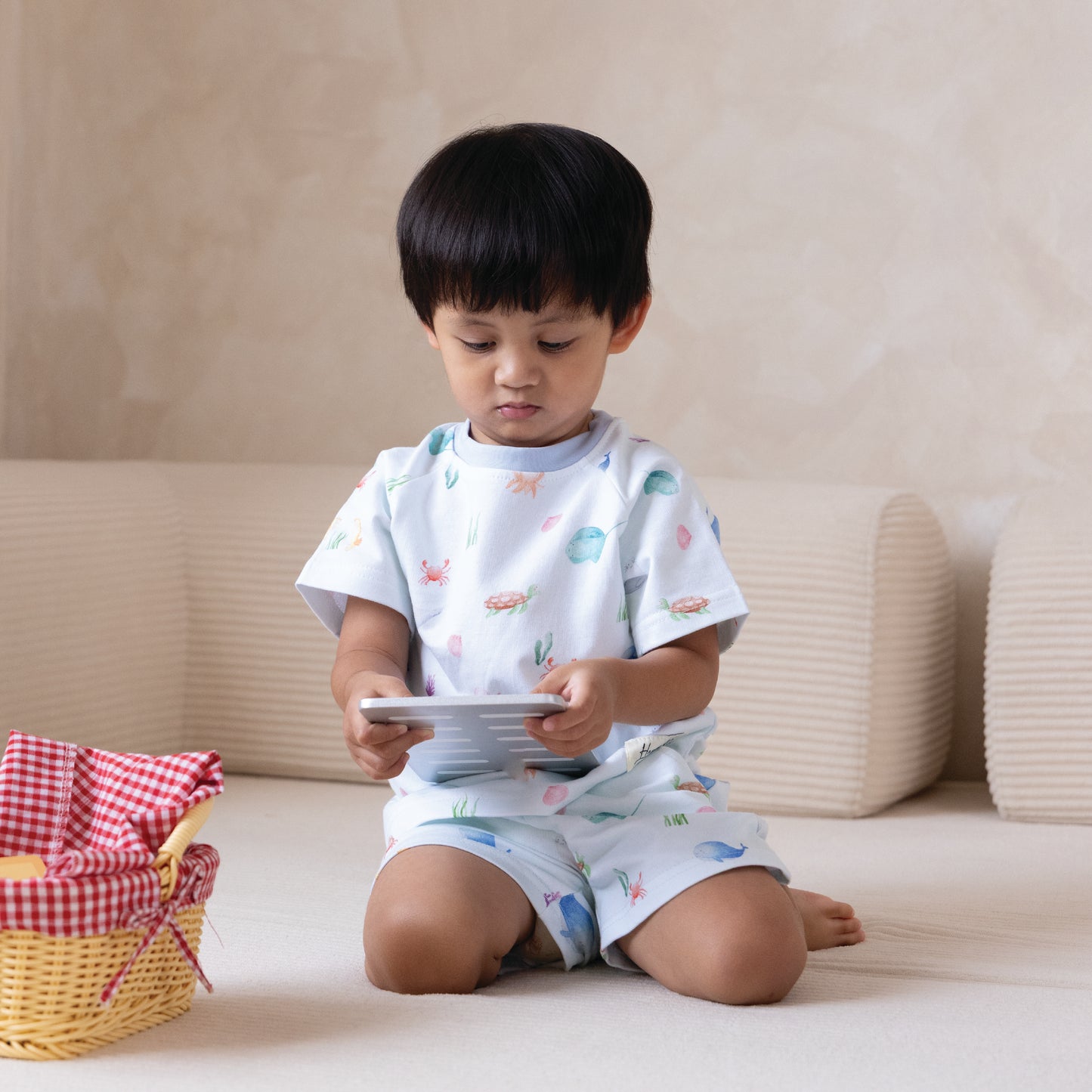 French Terry Shirt & Shorts - Oceanic World