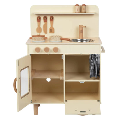 Wooden Kitchen Play Set