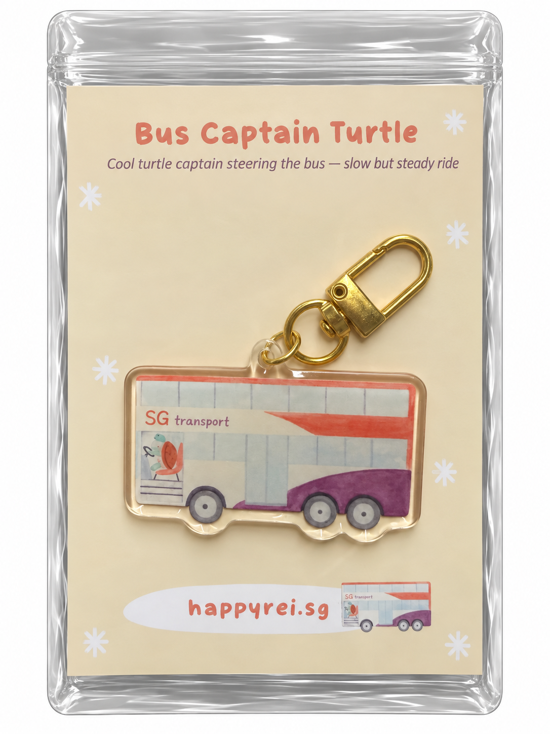 Acrylic Keychain by Happy Rei