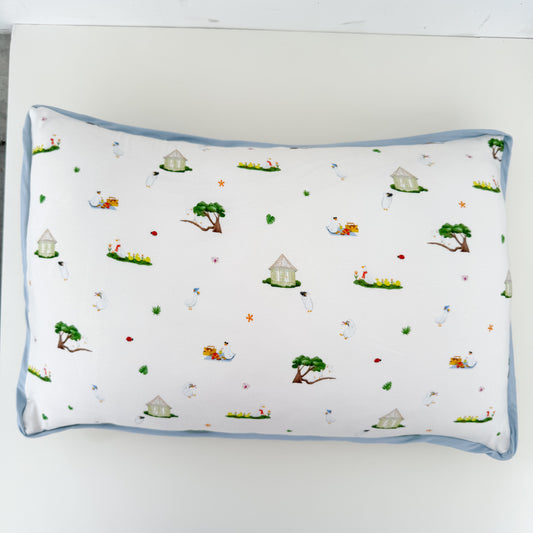Toddler Head Pillow (Botanical Ducks)