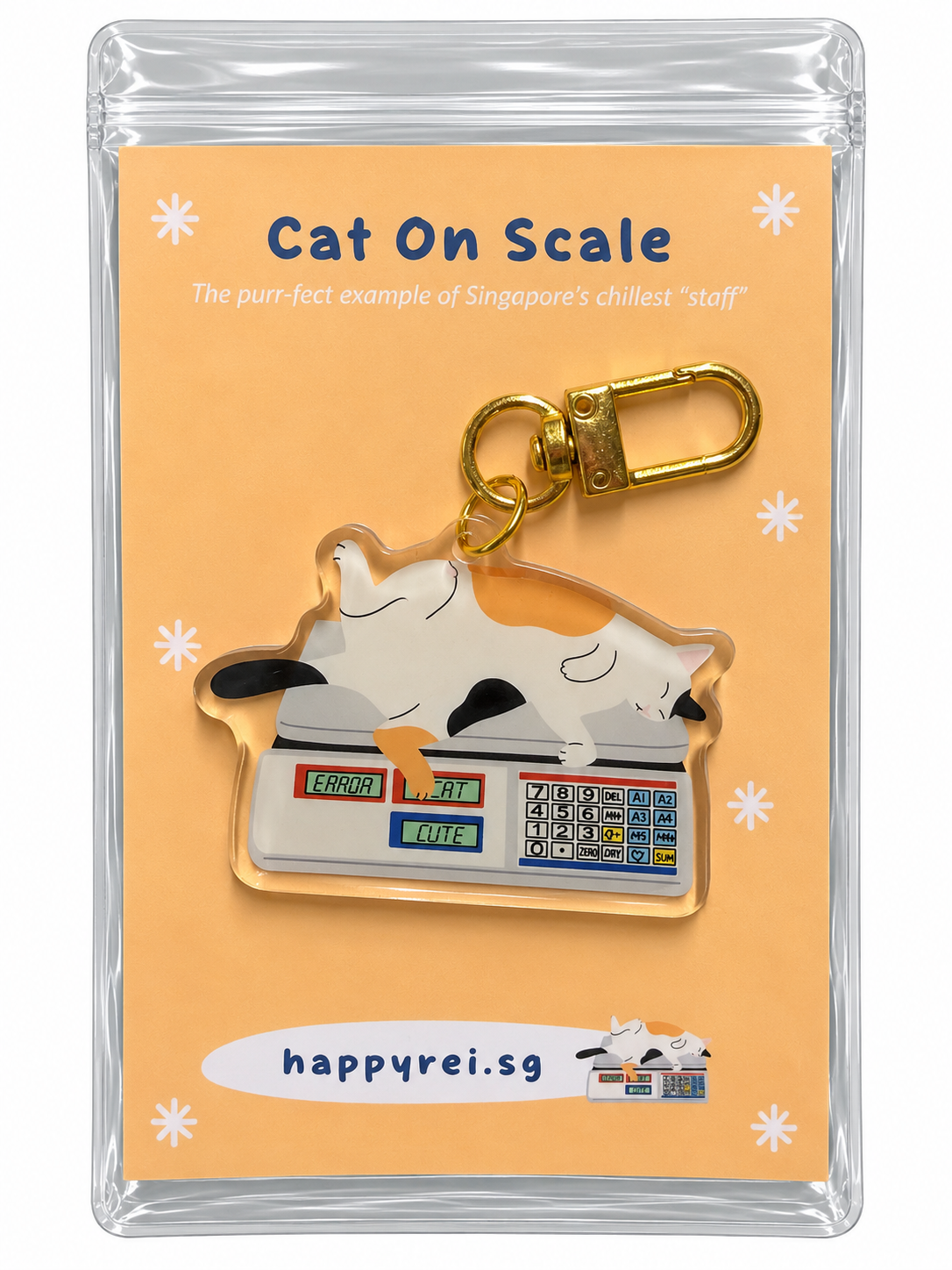 Acrylic Keychain by Happy Rei