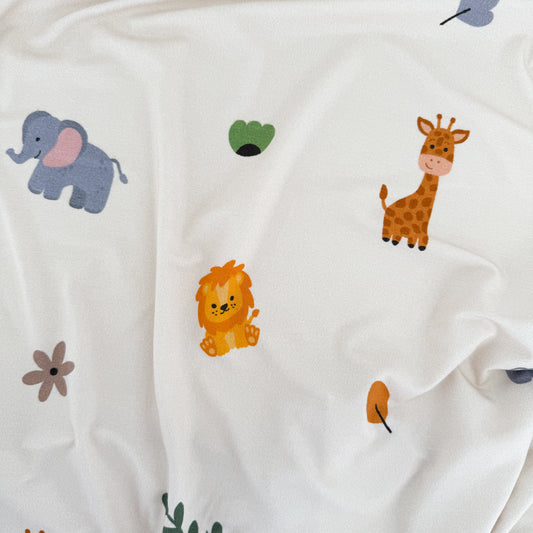 Single Layer Bamboo Blanket (Zoo)