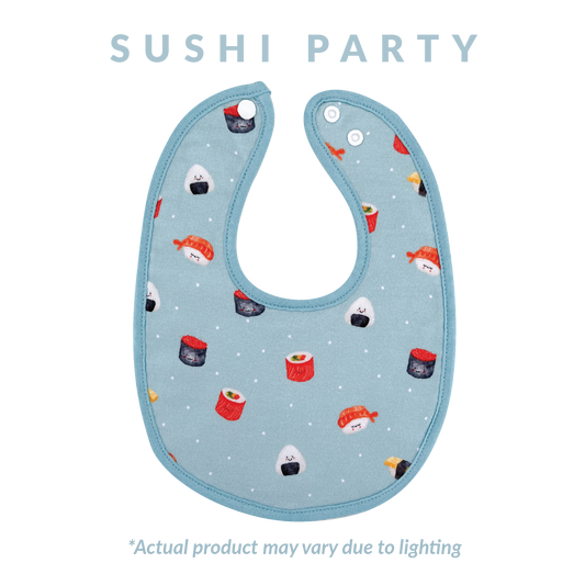 Cotton Bib (Sushi Party)