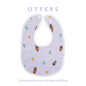 Cotton Bib (Otters)