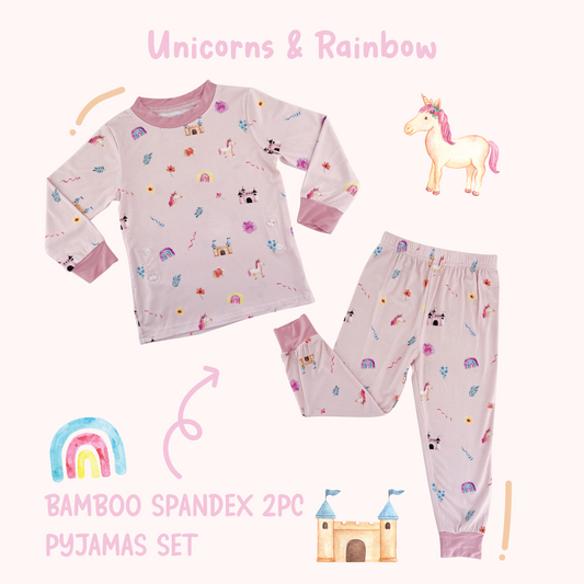 Bamboo Pyjamas (Unicorn)