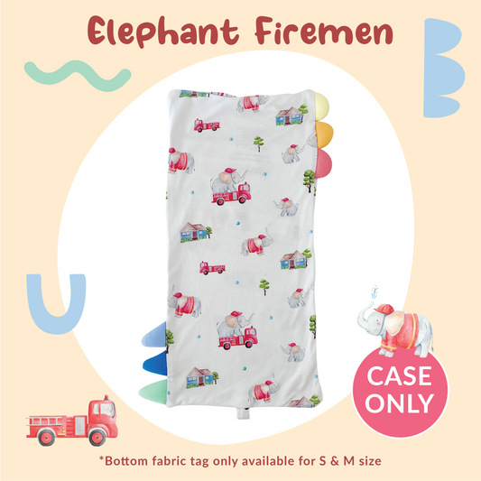 Pillow Case (Elephant Firemen)