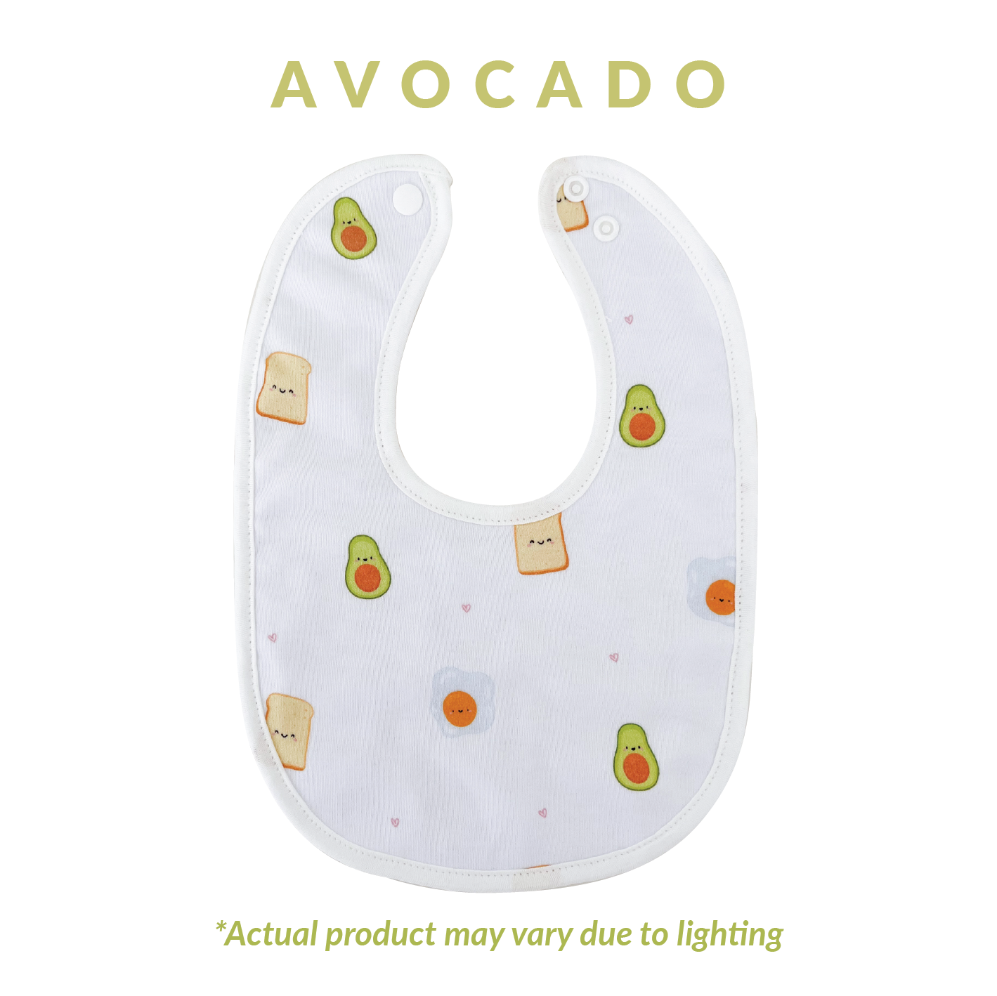 Cotton Bib (Avocado)