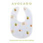 Cotton Bib (Avocado)