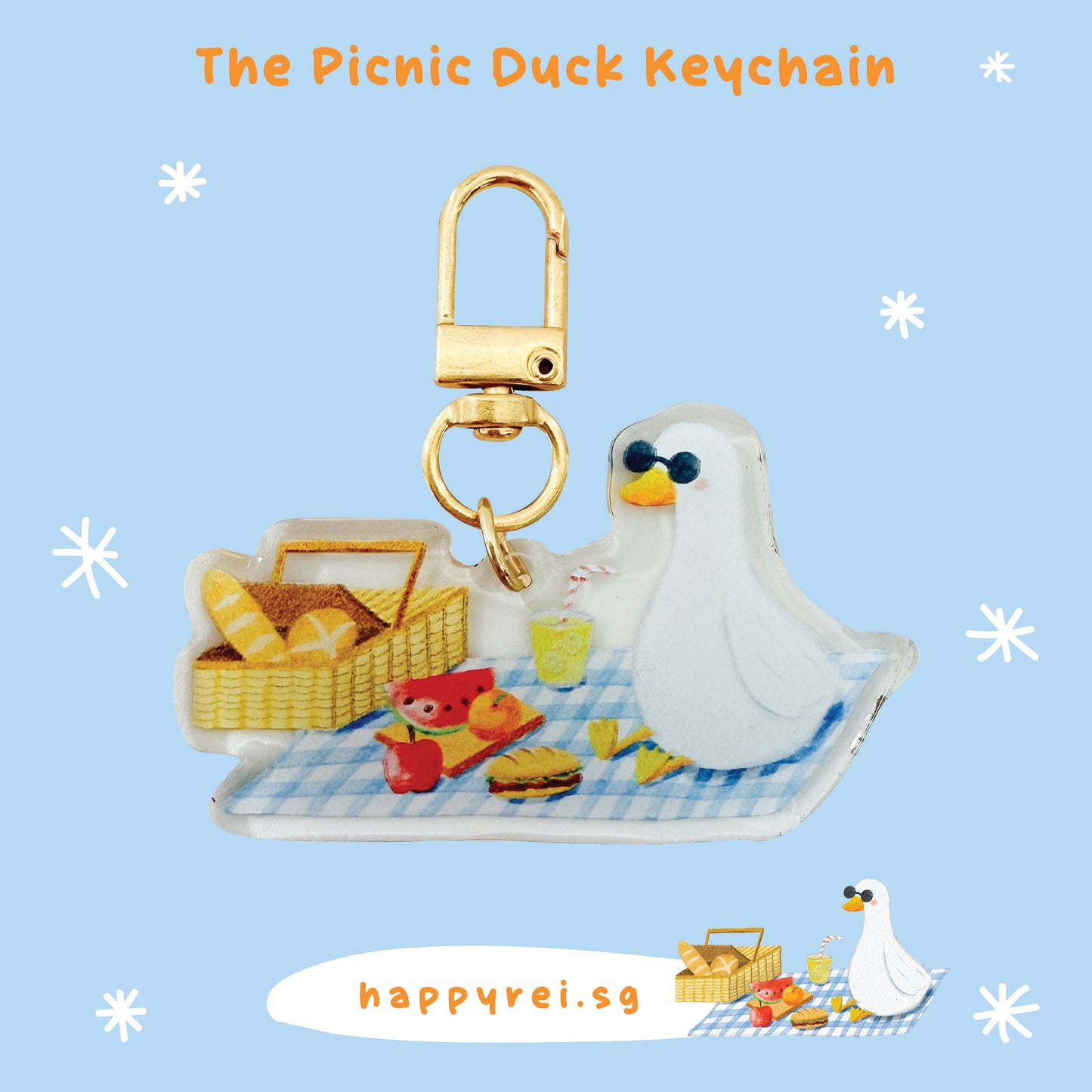 Acrylic Keychain by Happy Rei