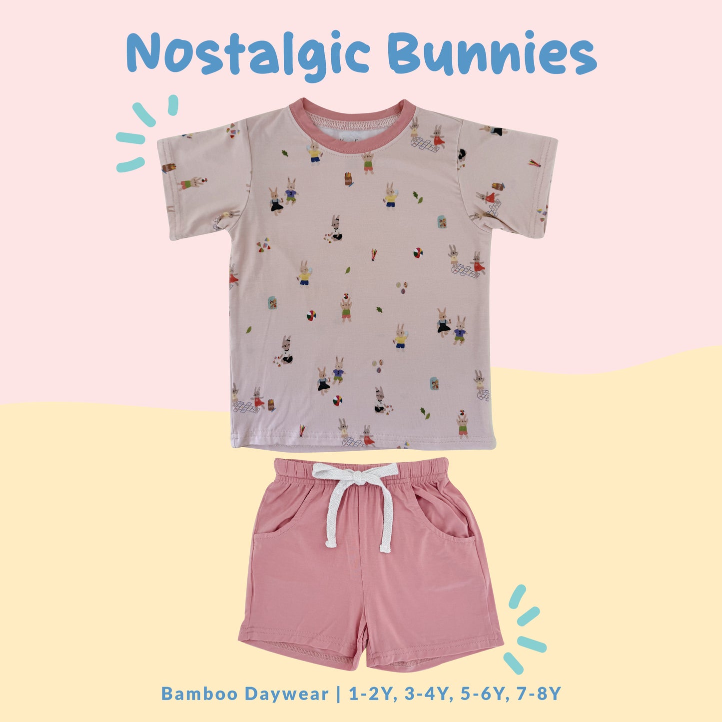 Bamboo Daywear (Nostalgic Bunnies)
