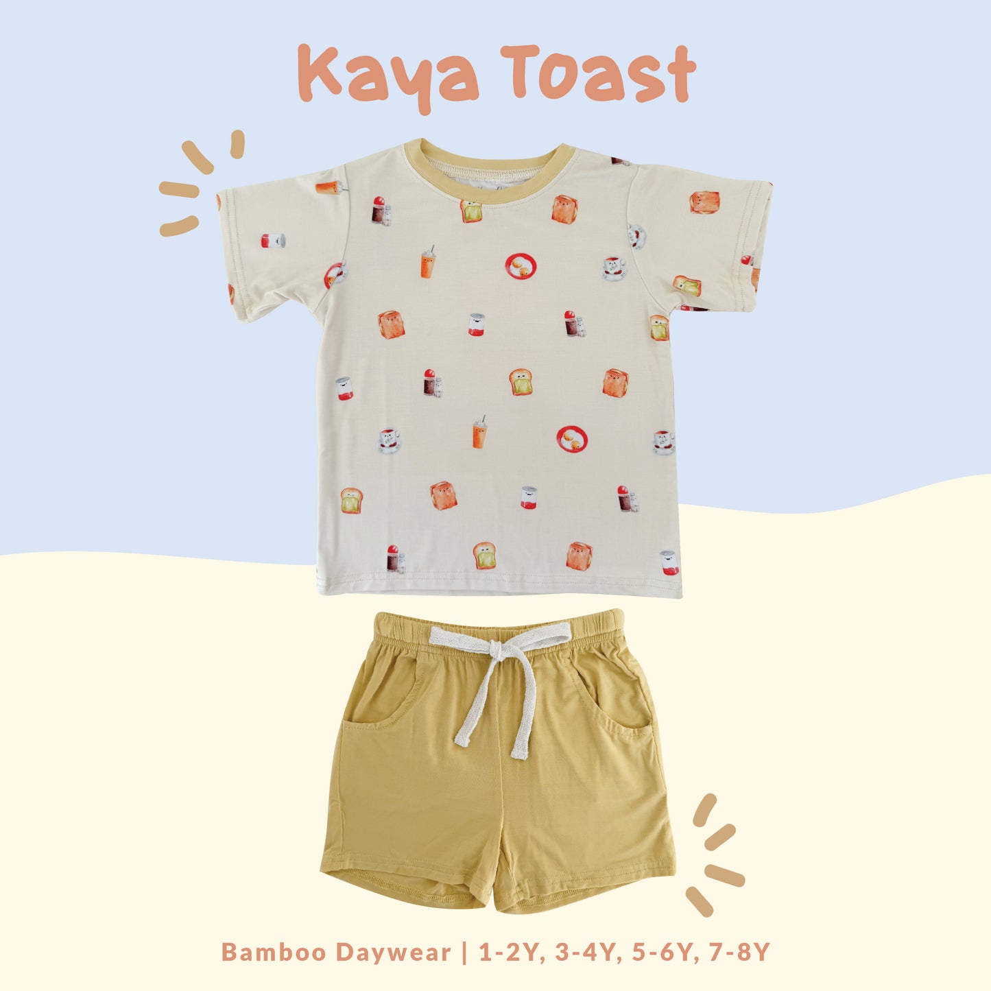 Bamboo Daywear (Kaya Toast)