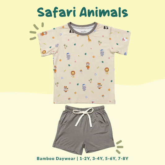 Bamboo Daywear (Safari Animals)