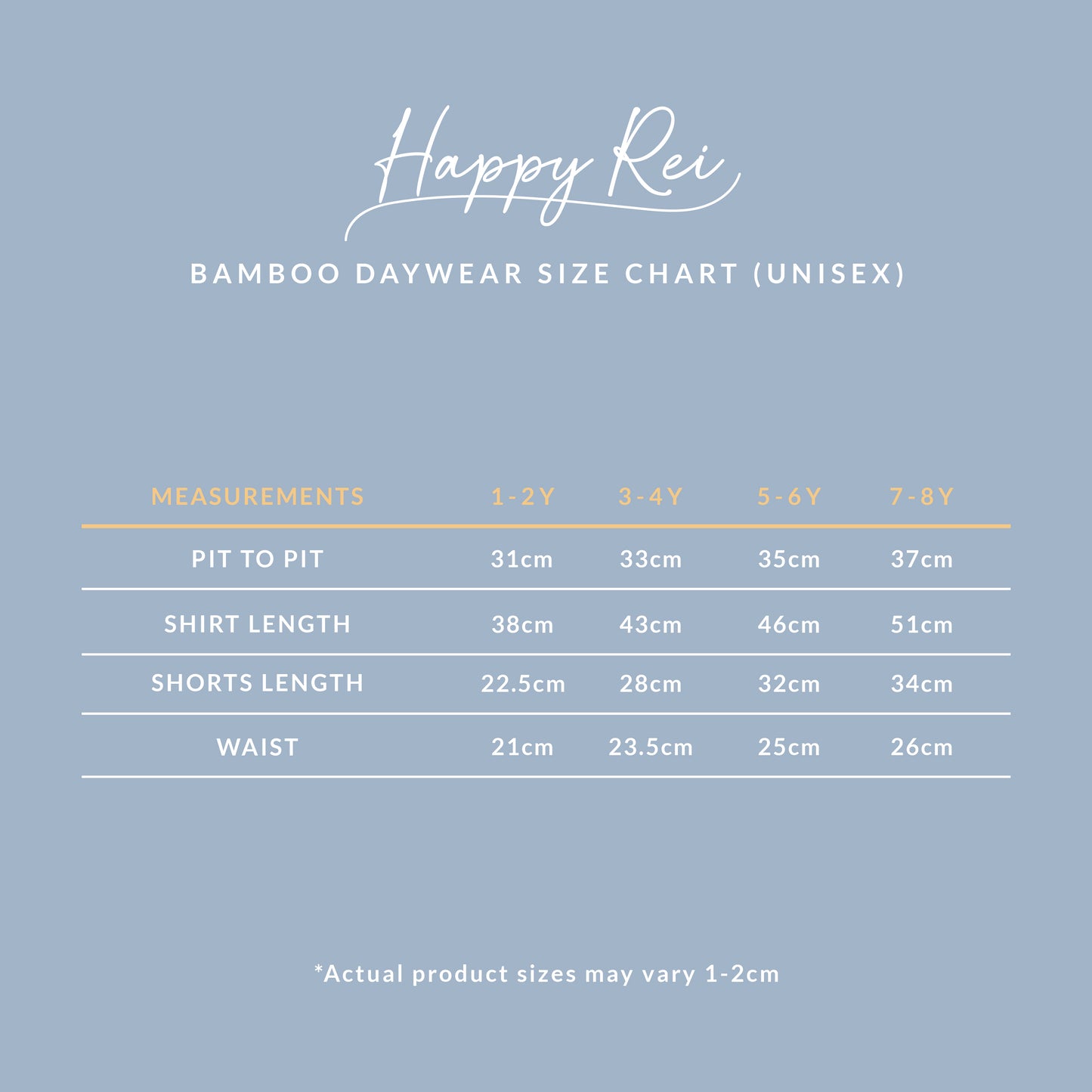 Bamboo Daywear (Mermaids)