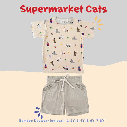 Bamboo Daywear (Supermarket Cats)