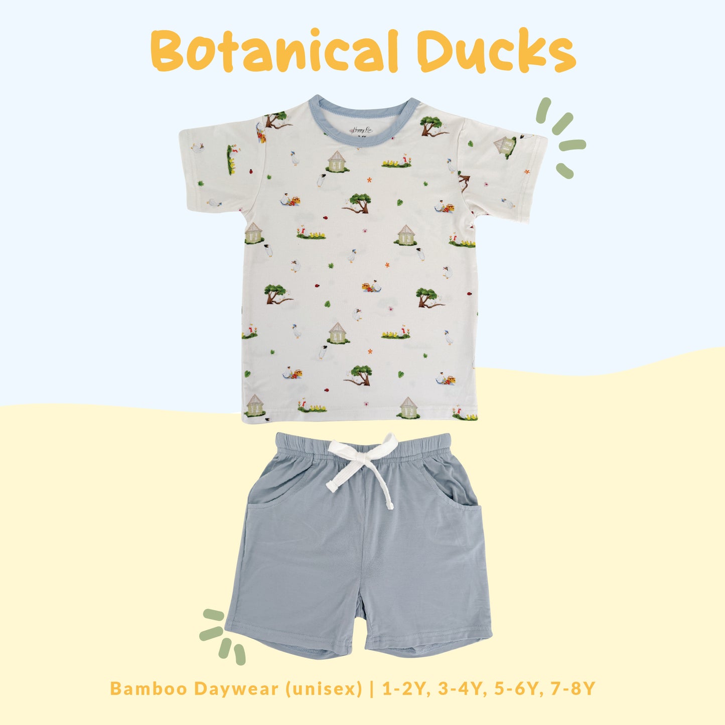 Bamboo Daywear (Botanical Ducks)