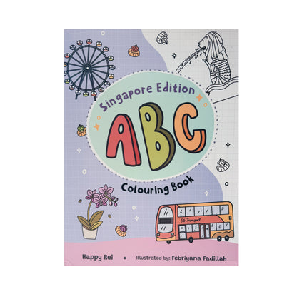 Singapore-Inspired A-Z Colouring Book