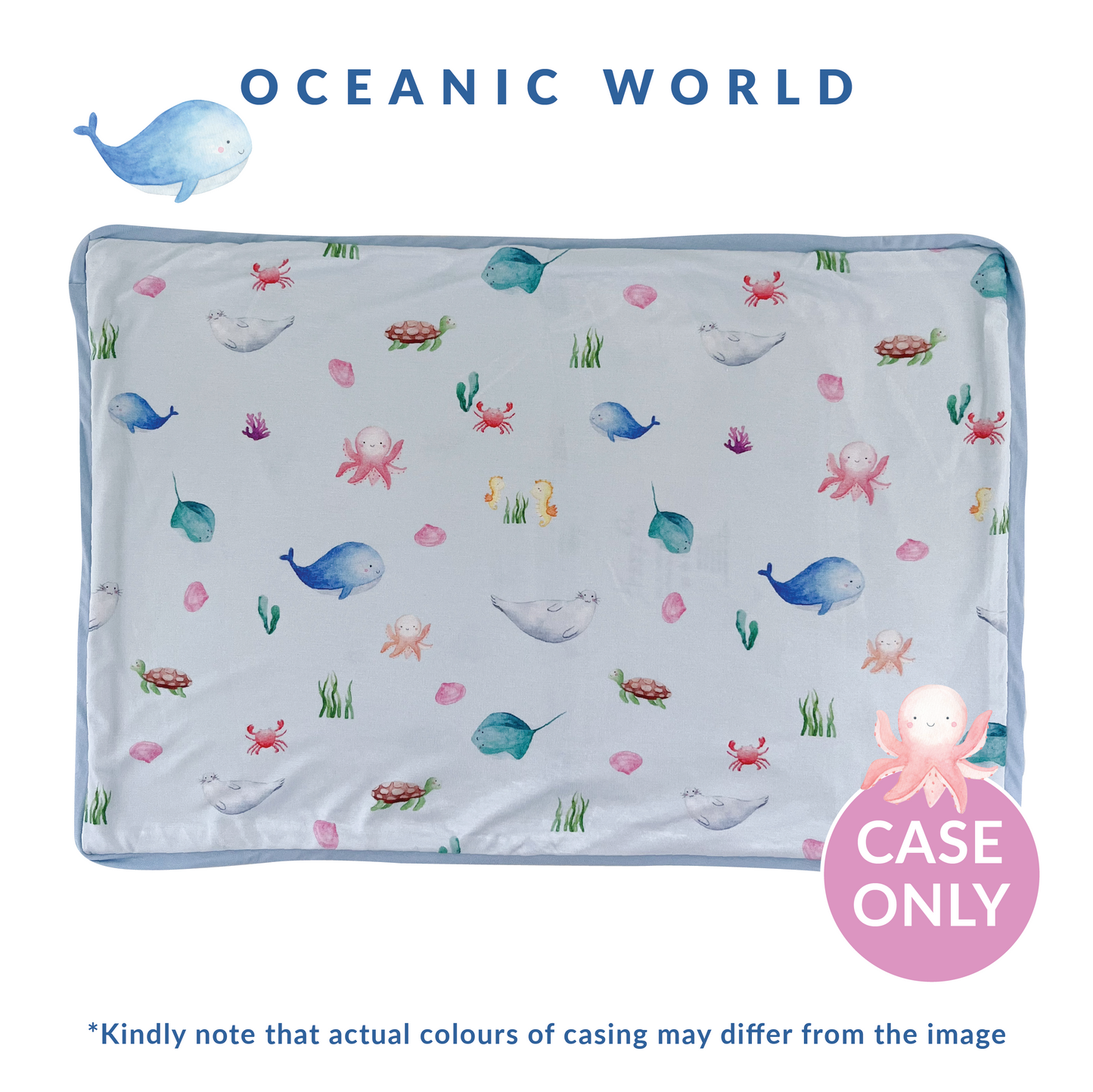 Toddler Pillow Case (Oceanic World)