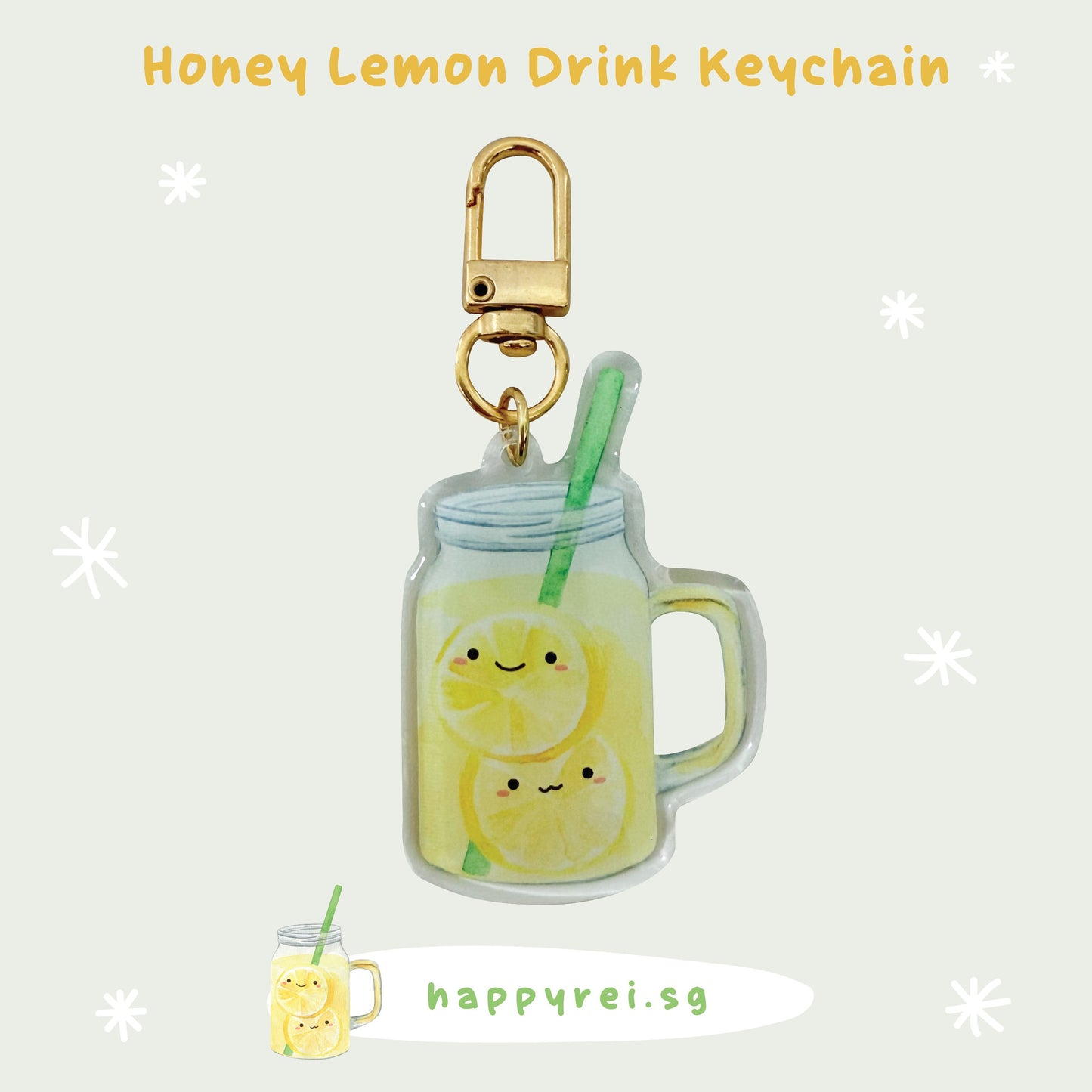 Acrylic Keychain by Happy Rei