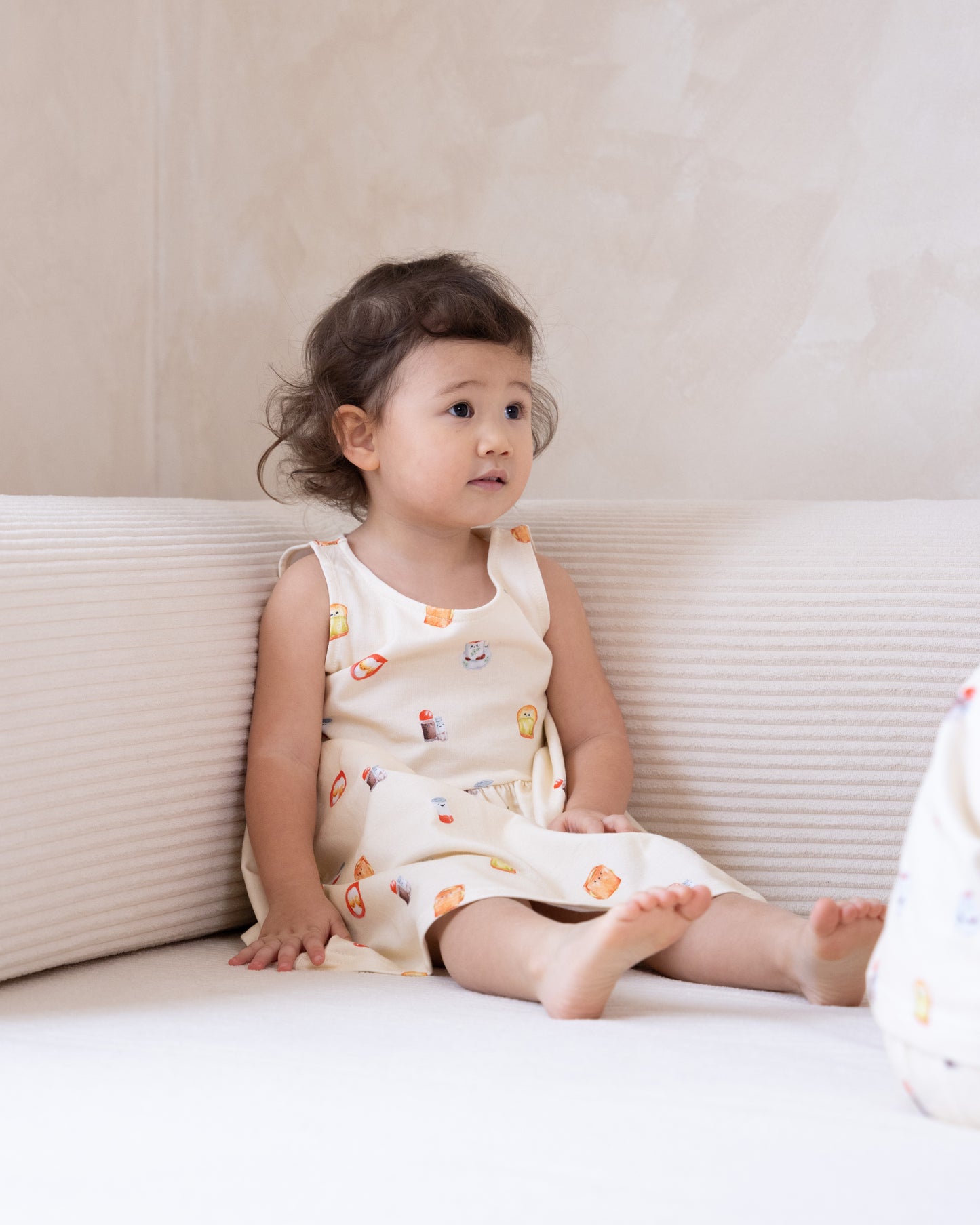 French Terry Dress - Kaya Toast