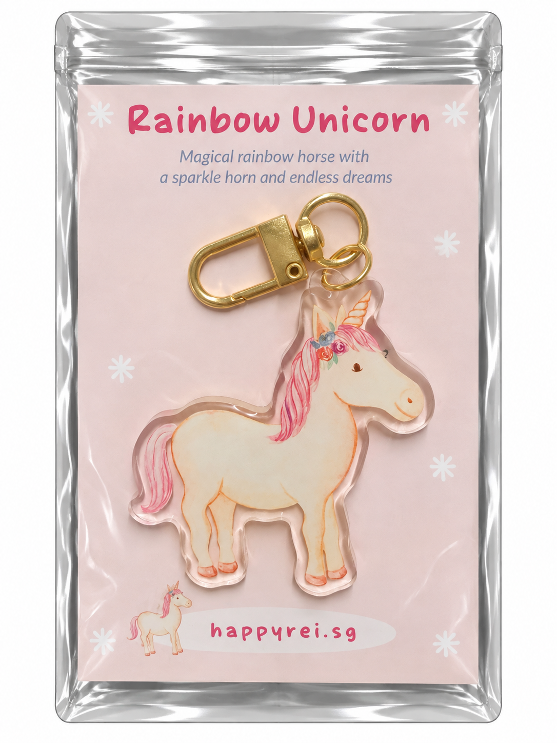 Acrylic Keychain by Happy Rei