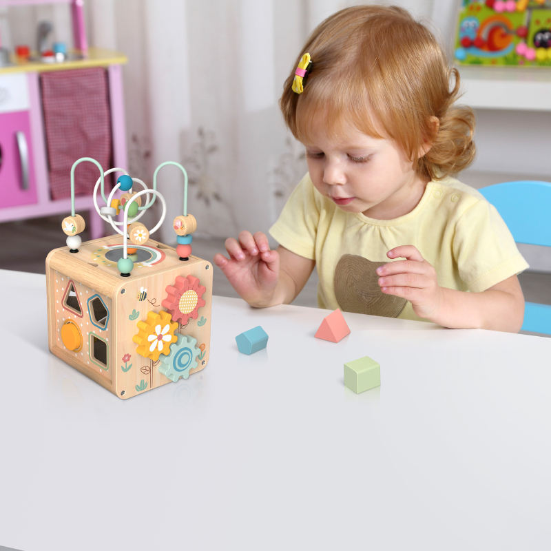 Wooden Play Cube