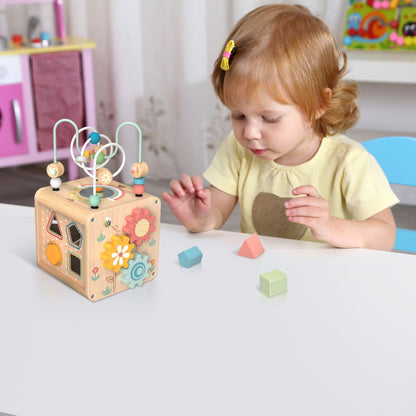 Wooden Play Cube