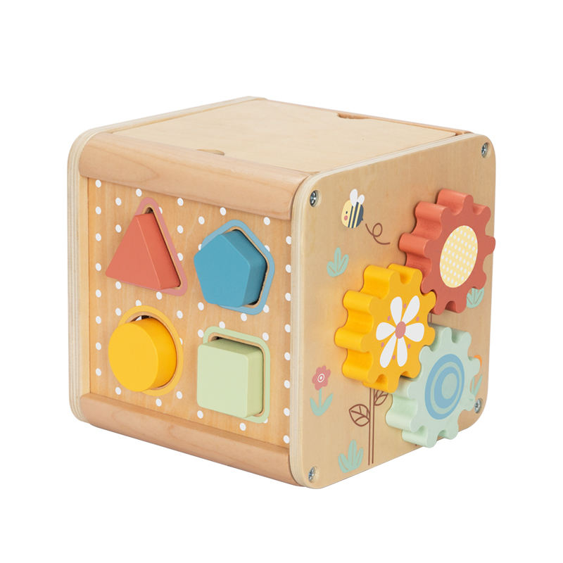 Wooden Play Cube