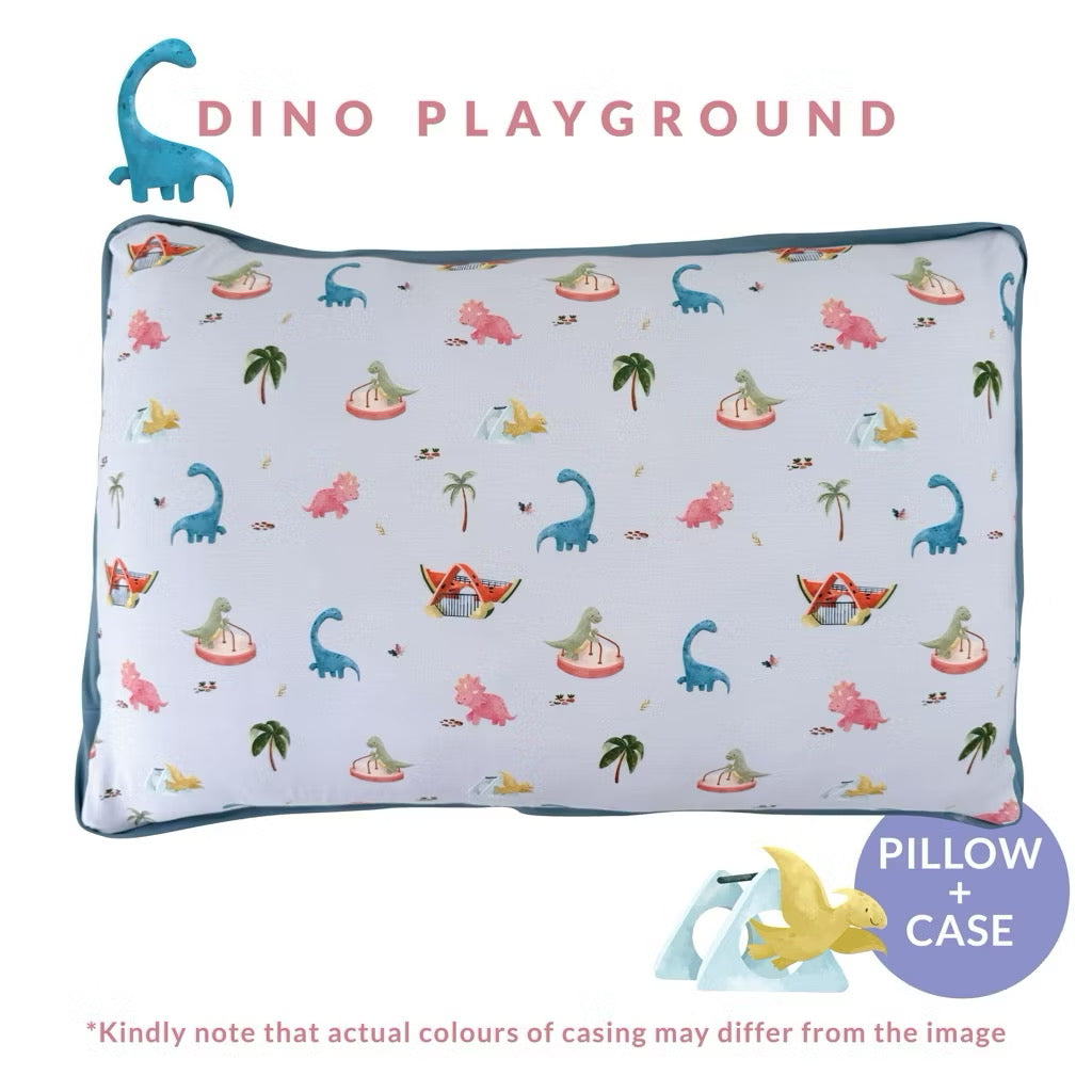 Toddler Head Pillow (Dino Playground)