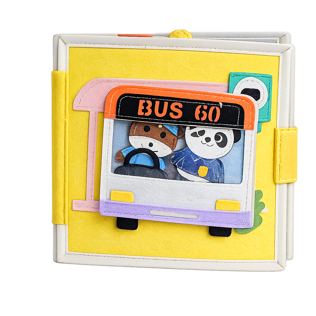 Busy Book - Wheels in Motion