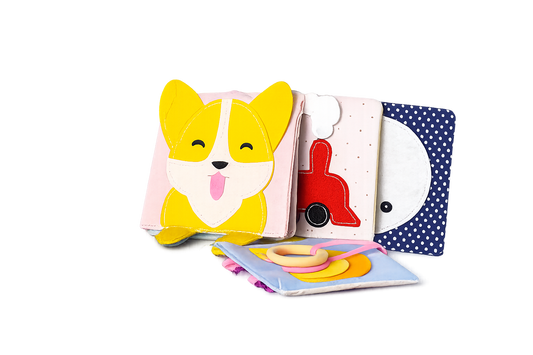 Busy Book - Little Feelies Baby Felt Cards