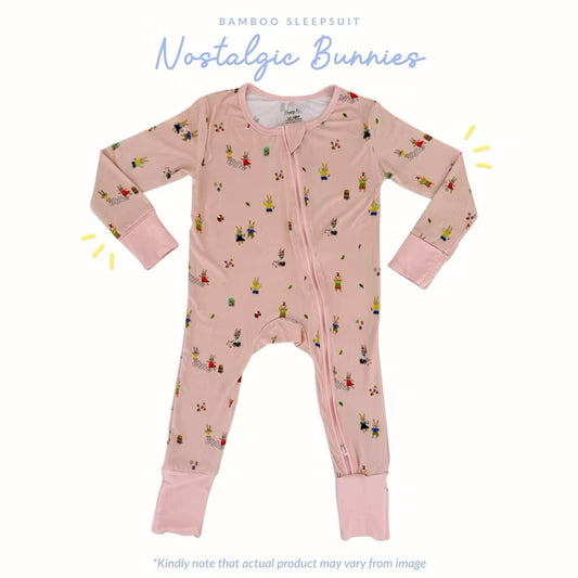Bamboo Sleep-suit (Bunnies)
