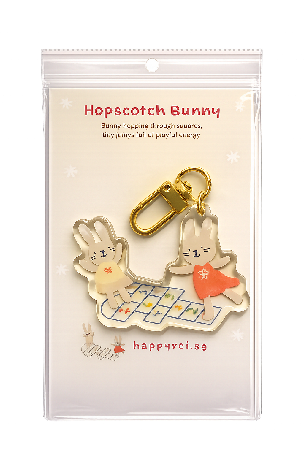 Acrylic Keychain by Happy Rei