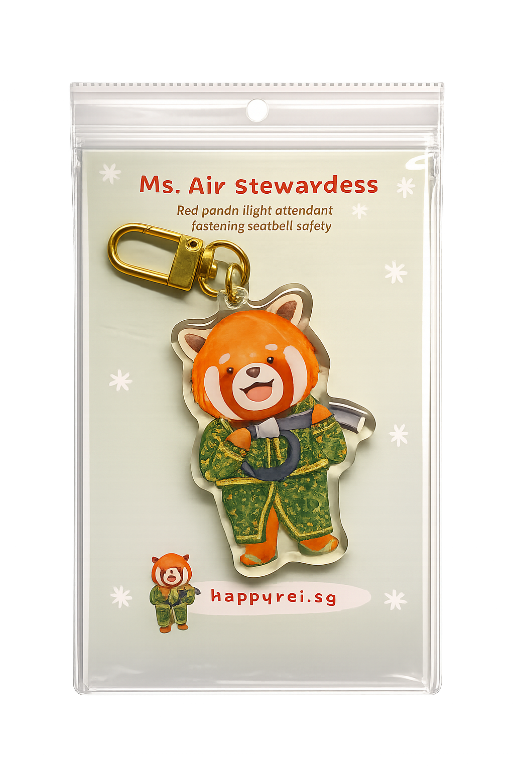 Acrylic Keychain by Happy Rei