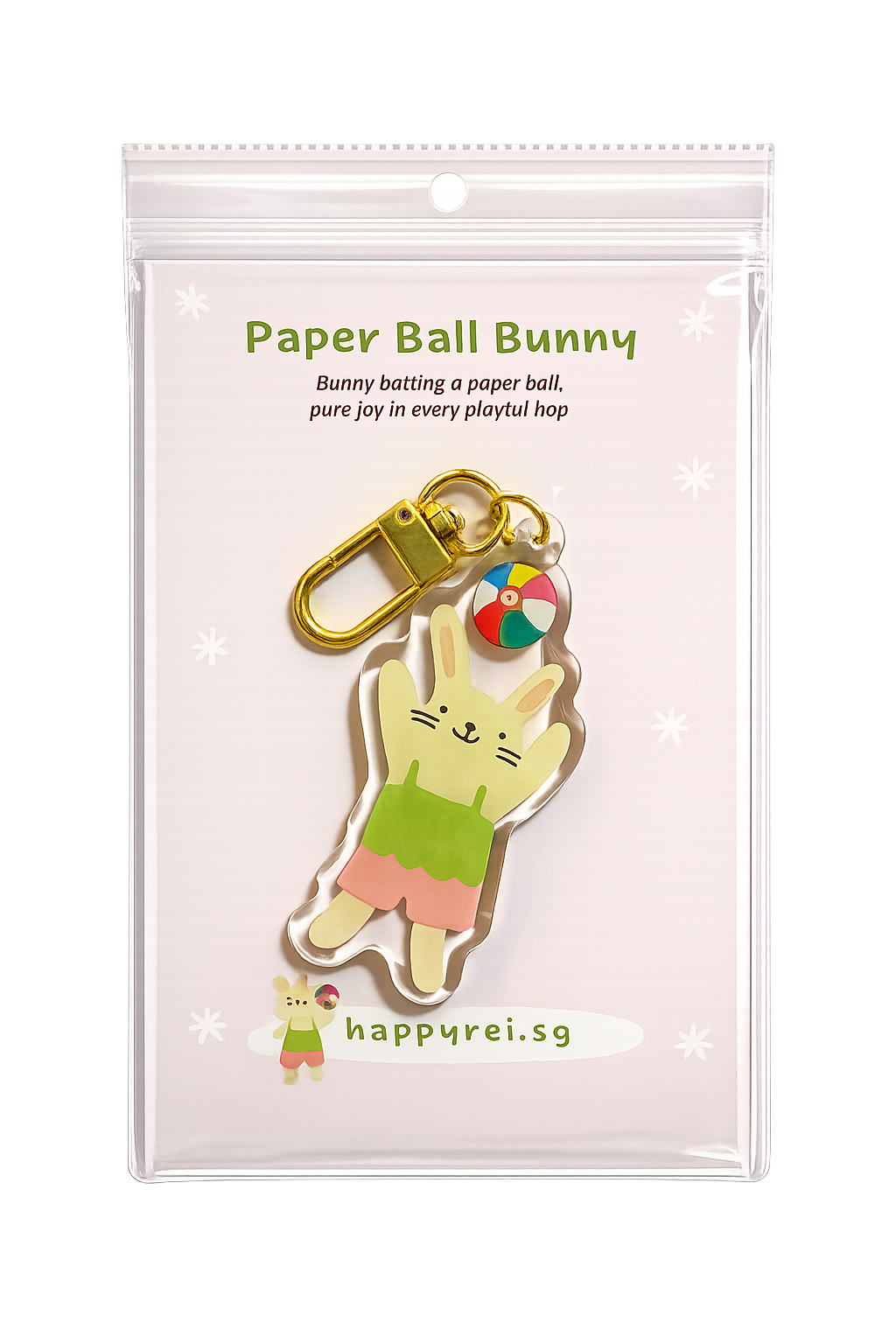 Acrylic Keychain by Happy Rei